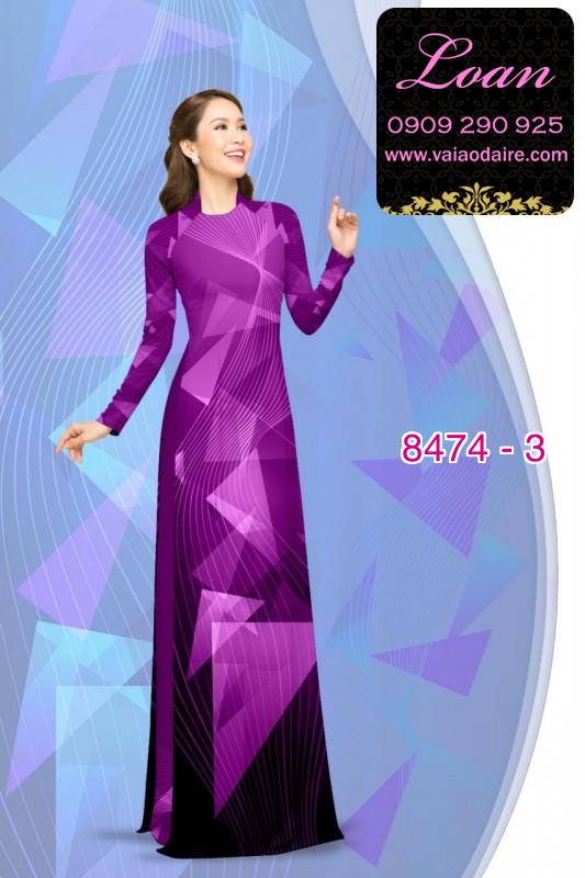 Vải áo dài lập thể