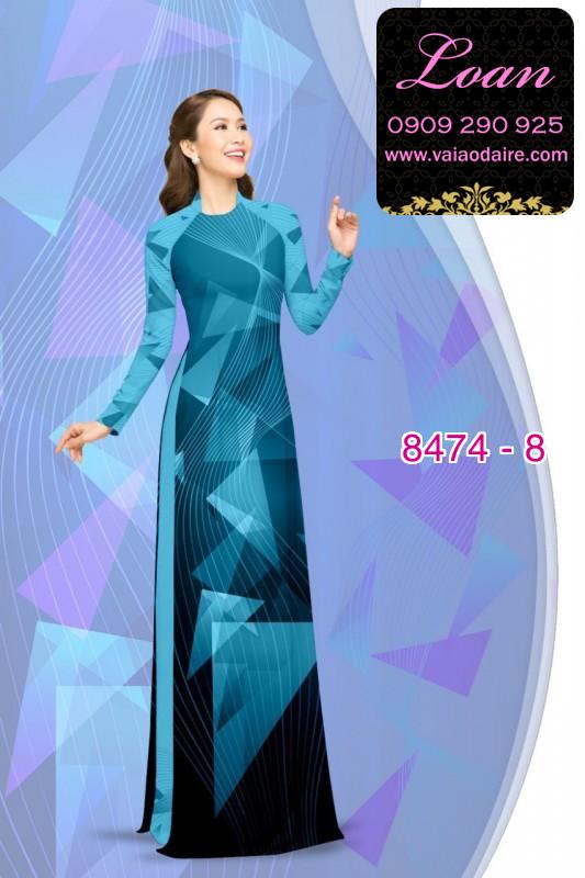 Vải áo dài lập thể