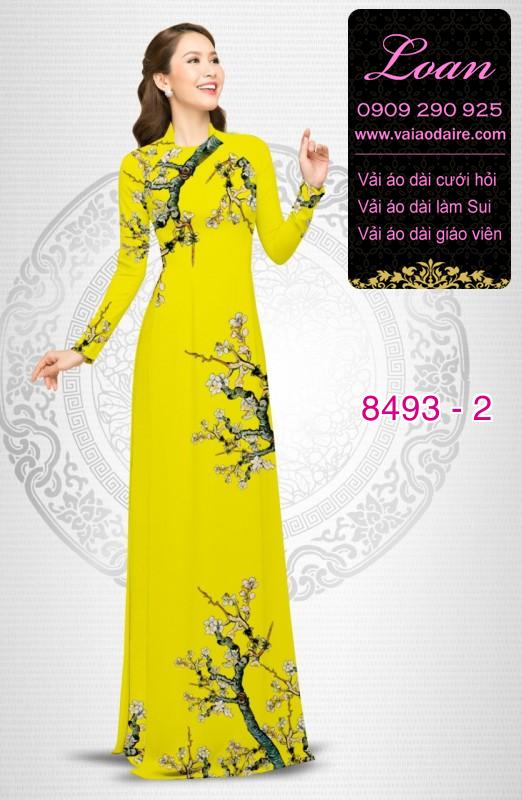 Vải áo dài cành Đào