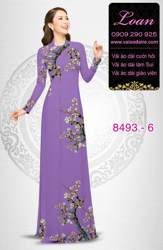 Vải áo dài cành Đào
