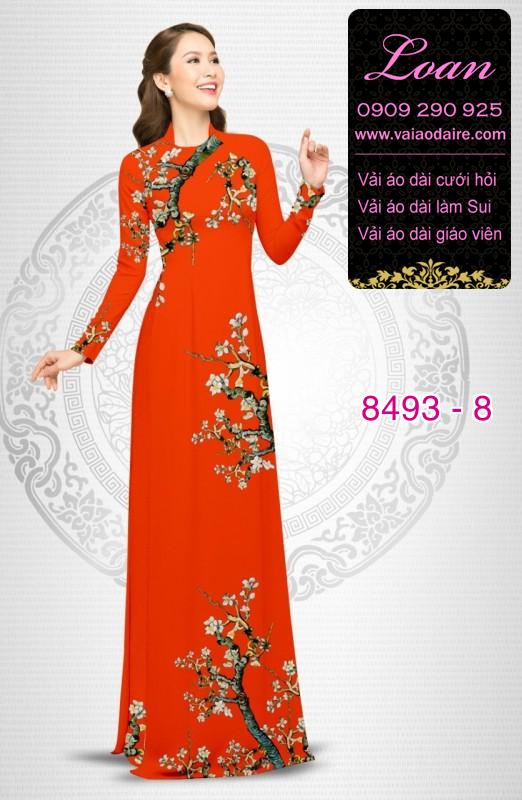 Vải áo dài cành Đào