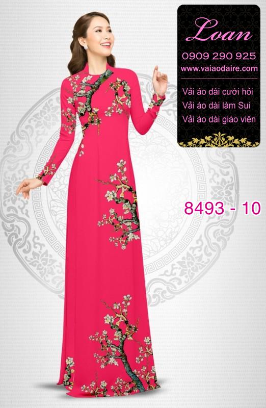 Vải áo dài cành Đào