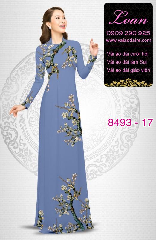 Vải áo dài cành Đào