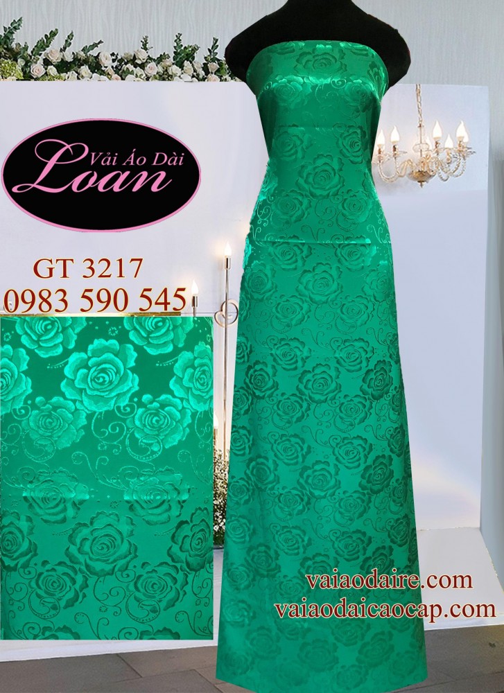 Vải áo dài gấm thun