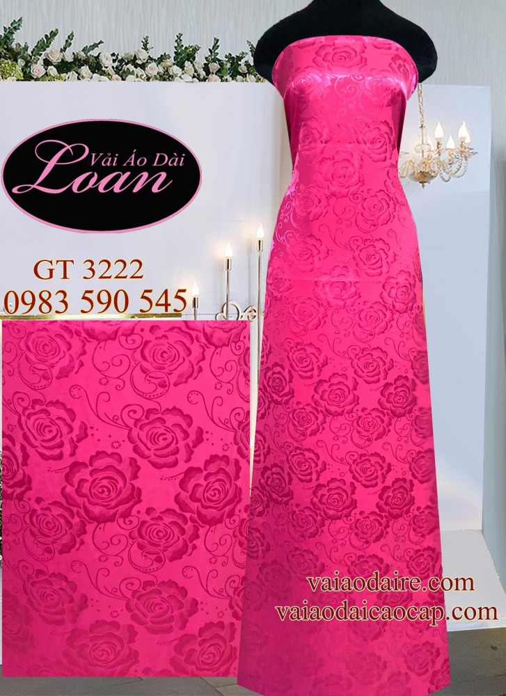 Vải áo dài gấm thun