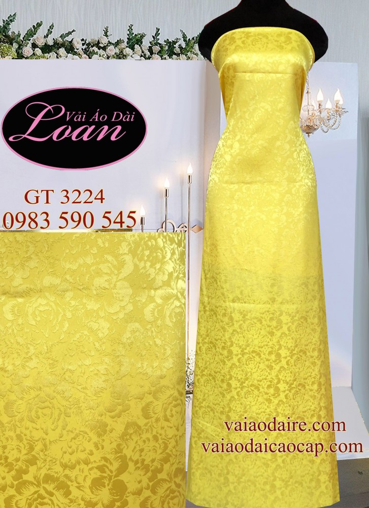 Vải áo dài gấm thun