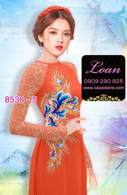 Vải áo dài hoa eo