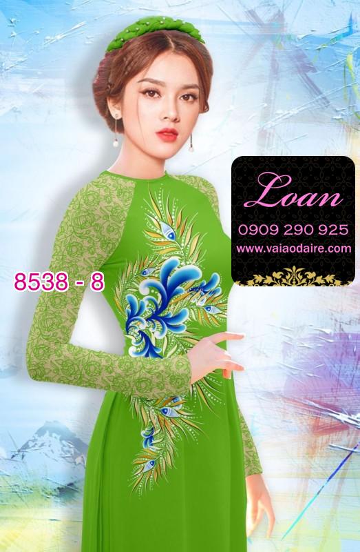Vải áo dài hoa eo