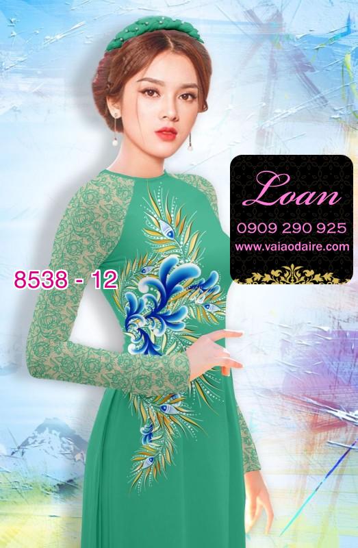Vải áo dài hoa eo