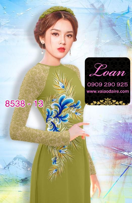 Vải áo dài hoa eo