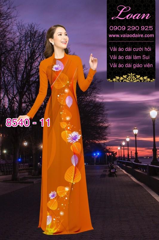 Vải áo dài hoa dây