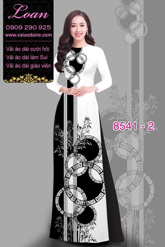 Vải áo dài hoa dây