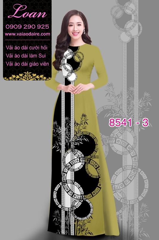Vải áo dài hoa dây