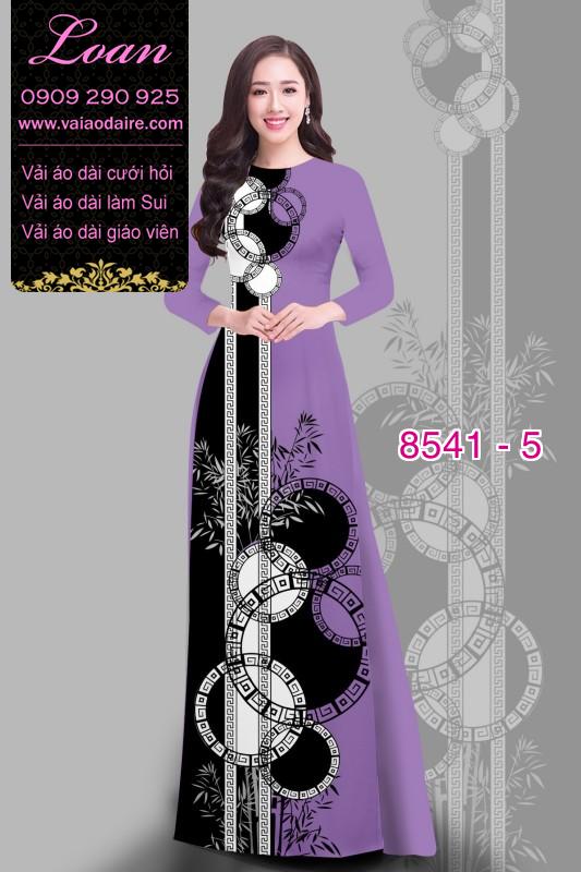 Vải áo dài hoa dây