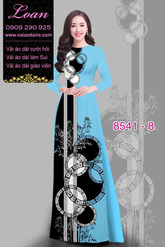 Vải áo dài hoa dây