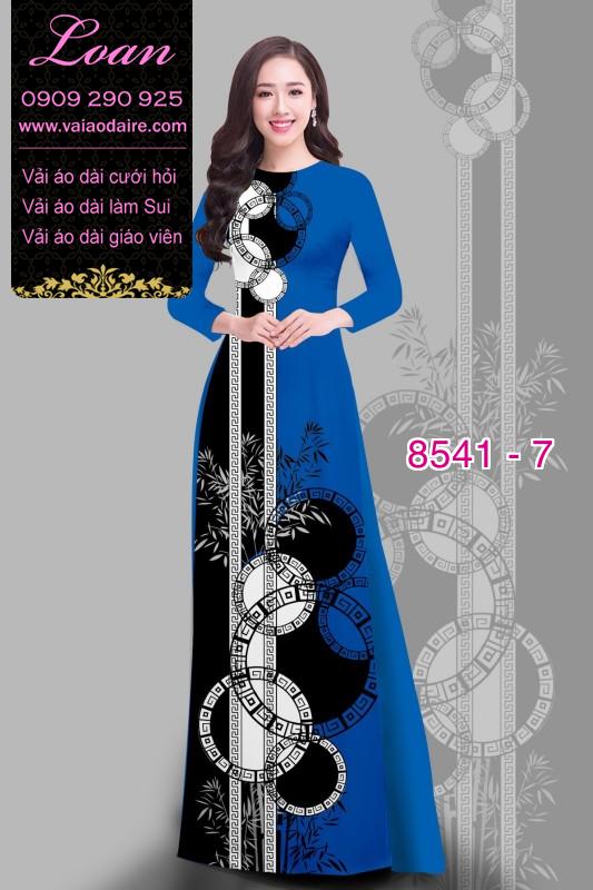 Vải áo dài hoa dây