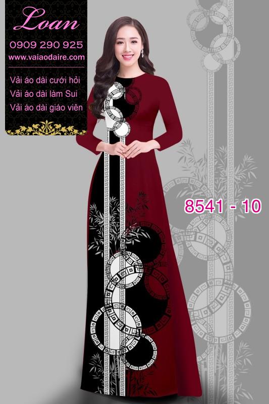Vải áo dài hoa dây