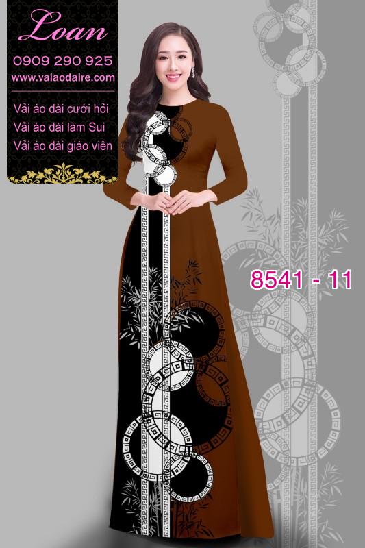 Vải áo dài hoa dây