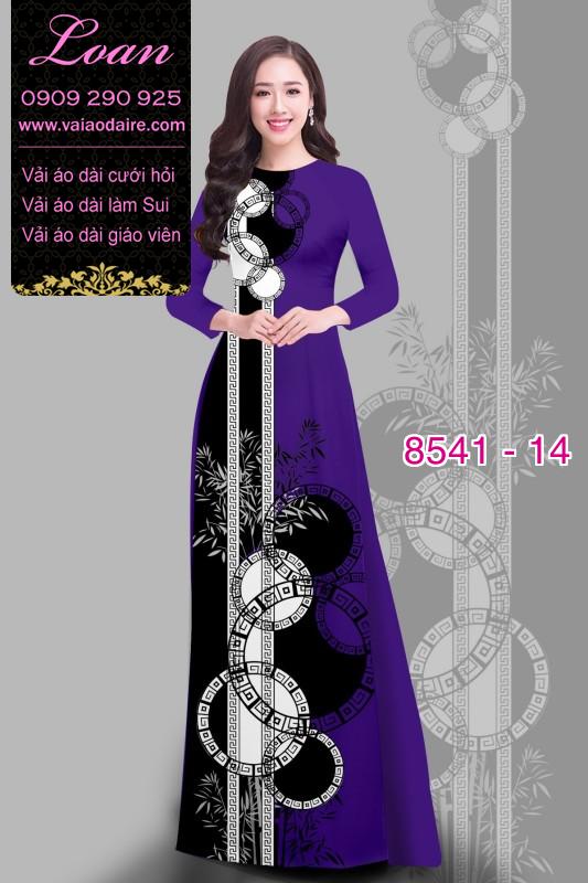 Vải áo dài hoa dây