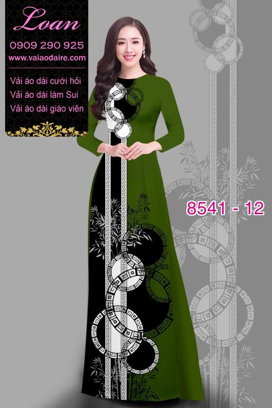 Vải áo dài hoa dây