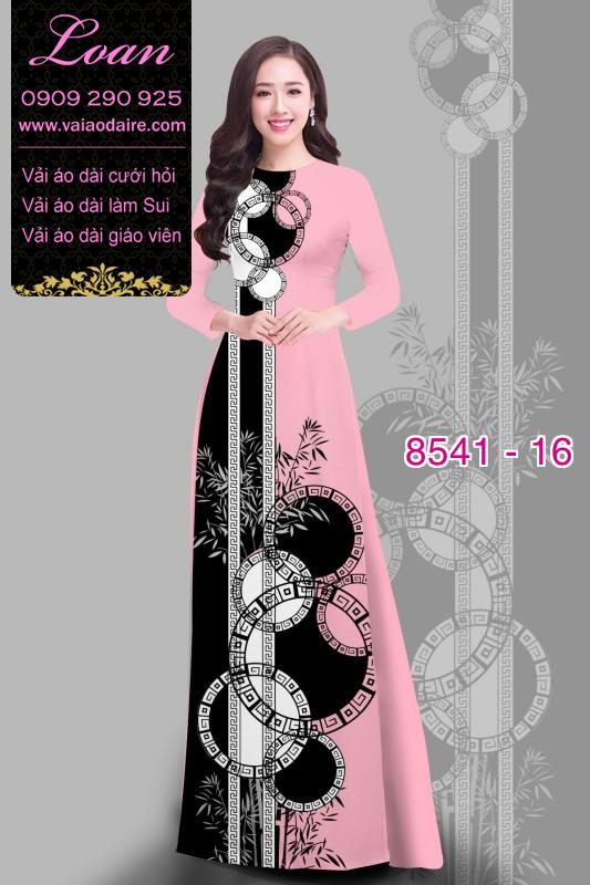 Vải áo dài hoa dây