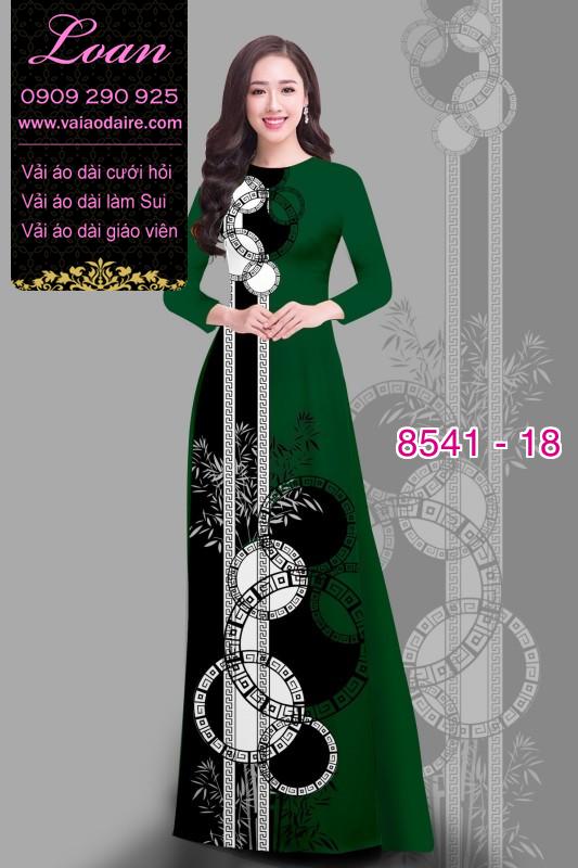 Vải áo dài hoa dây
