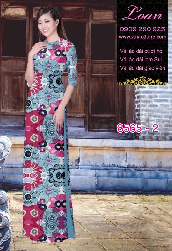 Vải áo dài hoa nguyên áo Vải áo dài hoa nguyên áo