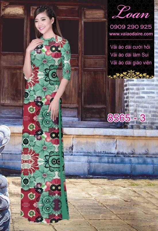 Vải áo dài hoa nguyên áo Vải áo dài hoa nguyên áo