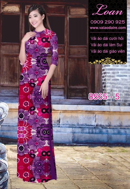 Vải áo dài hoa nguyên áo Vải áo dài hoa nguyên áo