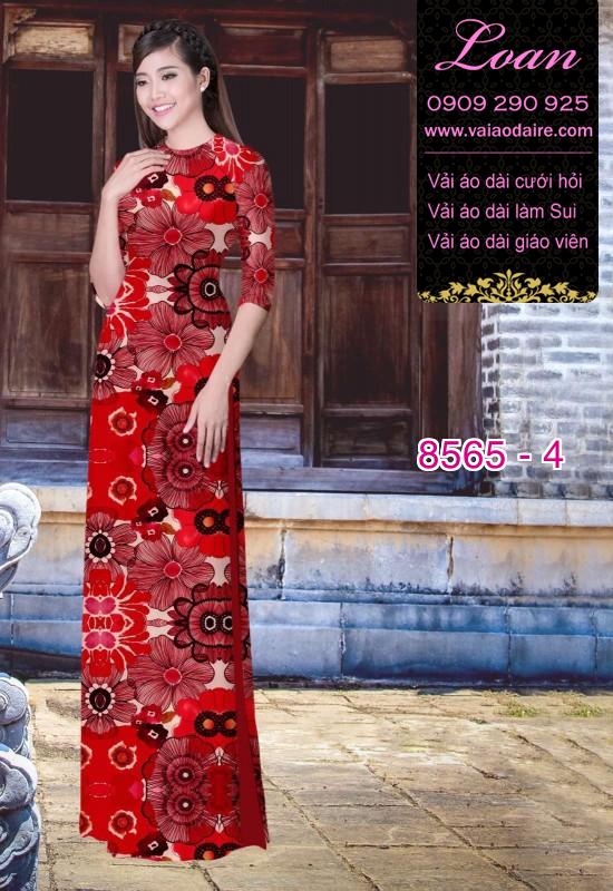 Vải áo dài hoa nguyên áo Vải áo dài hoa nguyên áo