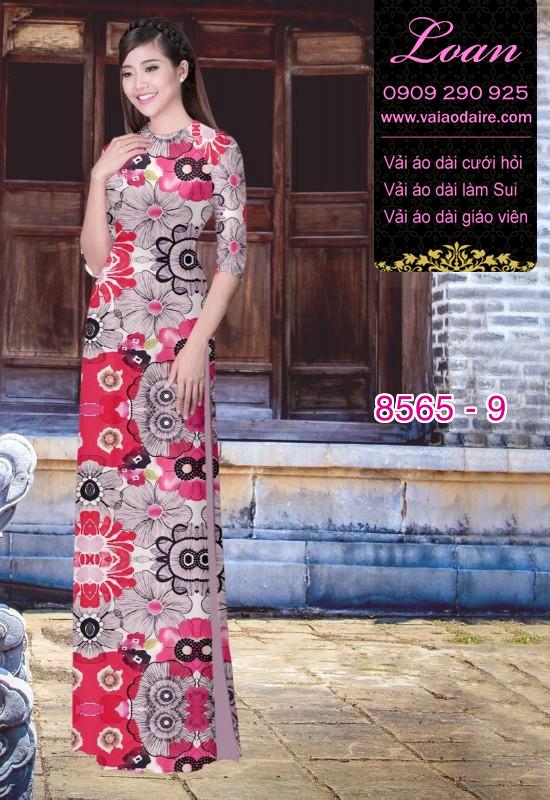 Vải áo dài hoa nguyên áo Vải áo dài hoa nguyên áo