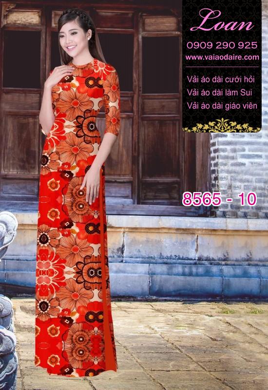 Vải áo dài hoa nguyên áo Vải áo dài hoa nguyên áo