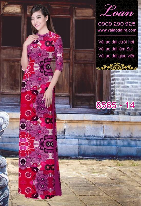 Vải áo dài hoa nguyên áo Vải áo dài hoa nguyên áo