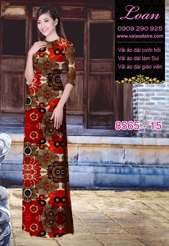 Vải áo dài hoa nguyên áo Vải áo dài hoa nguyên áo