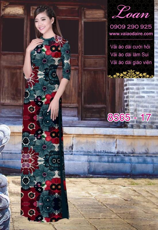 Vải áo dài hoa nguyên áo Vải áo dài hoa nguyên áo