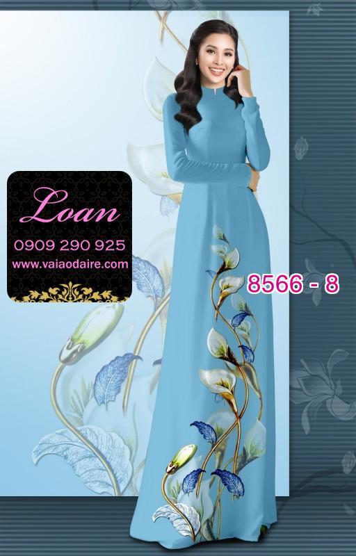 Vải áo dài hoa dây Vải áo dài hoa dây