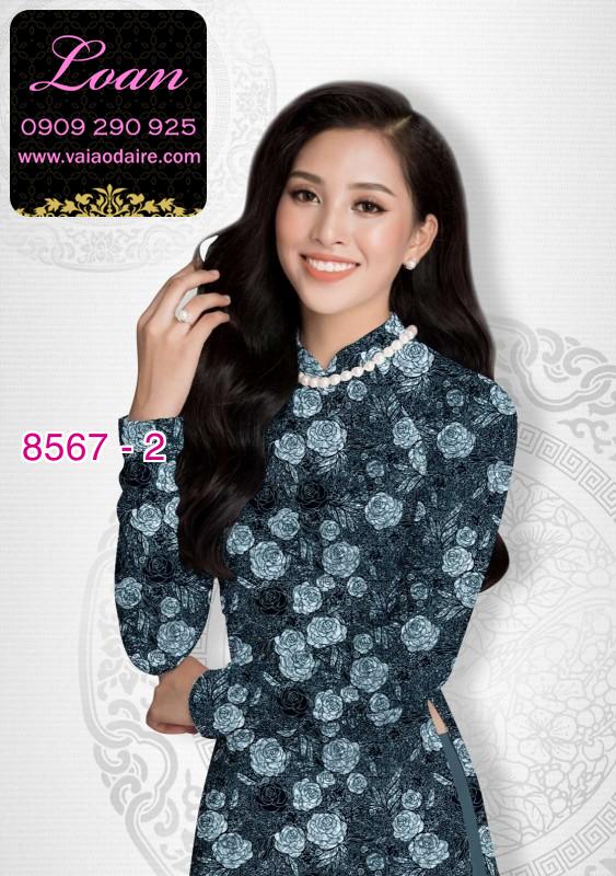 Vải áo dài hoa nhỏ Vải áo dài hoa nhỏ