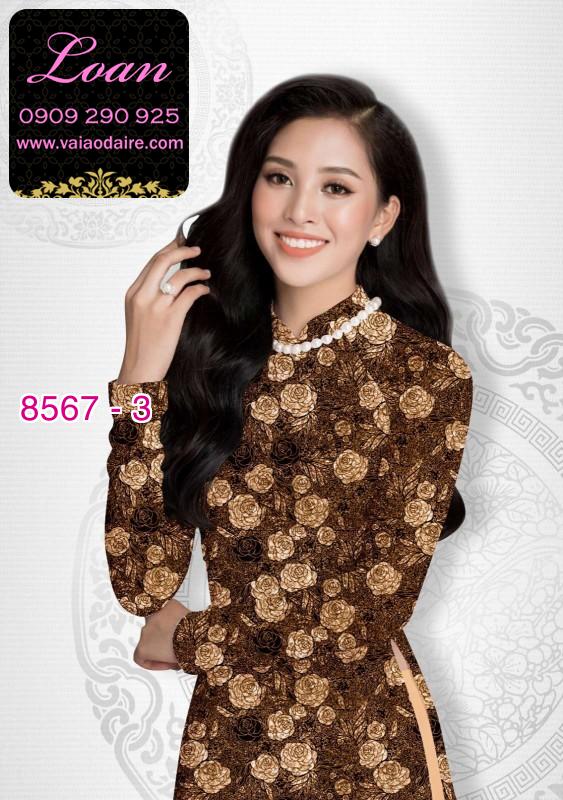 Vải áo dài hoa nhỏ Vải áo dài hoa nhỏ