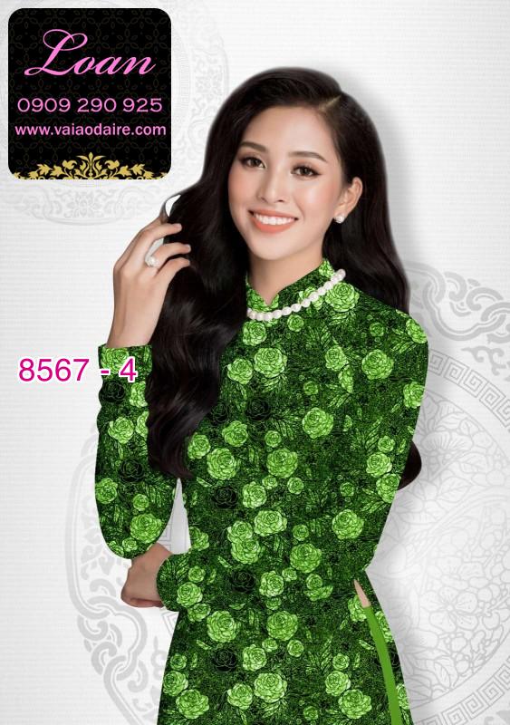 Vải áo dài hoa nhỏ Vải áo dài hoa nhỏ