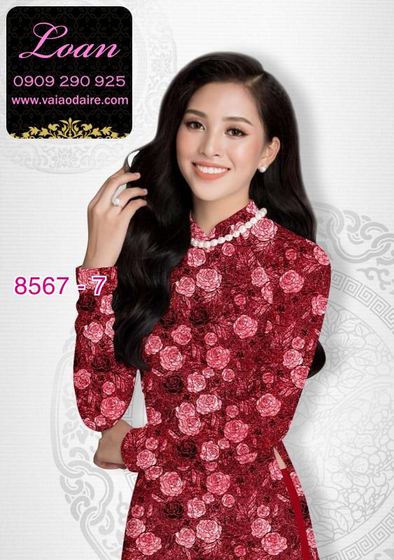 Vải áo dài hoa nhỏ Vải áo dài hoa nhỏ