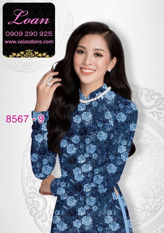 Vải áo dài hoa nhỏ Vải áo dài hoa nhỏ