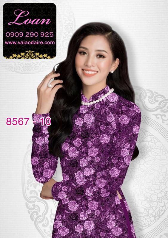 Vải áo dài hoa nhỏ Vải áo dài hoa nhỏ