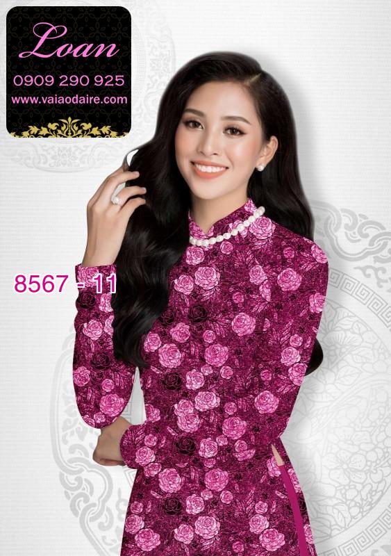 Vải áo dài hoa nhỏ Vải áo dài hoa nhỏ