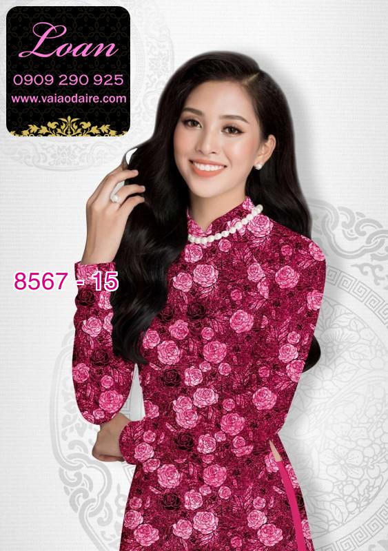 Vải áo dài hoa nhỏ Vải áo dài hoa nhỏ