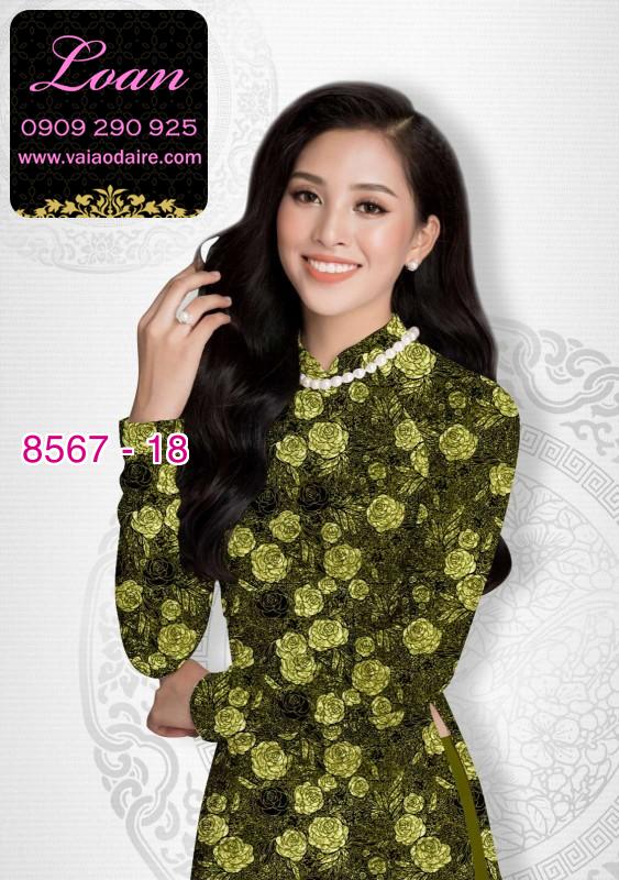 Vải áo dài hoa nhỏ Vải áo dài hoa nhỏ