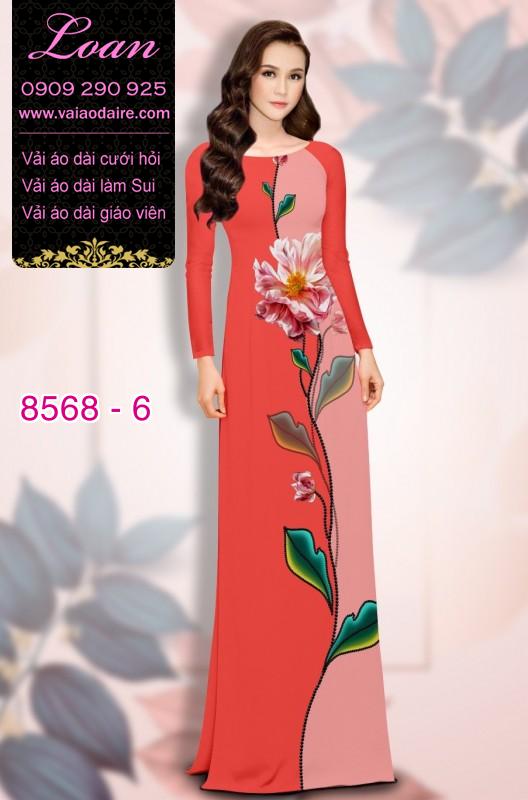 Vải áo dài hoa dây