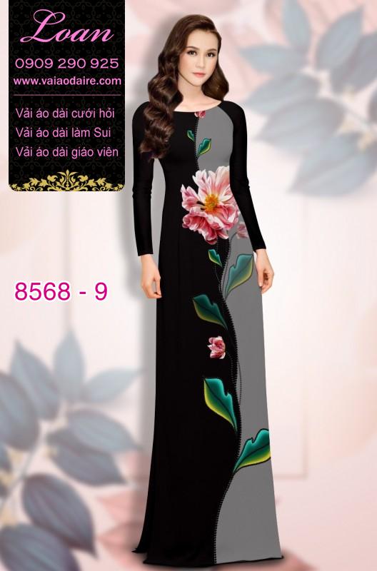 Vải áo dài hoa dây