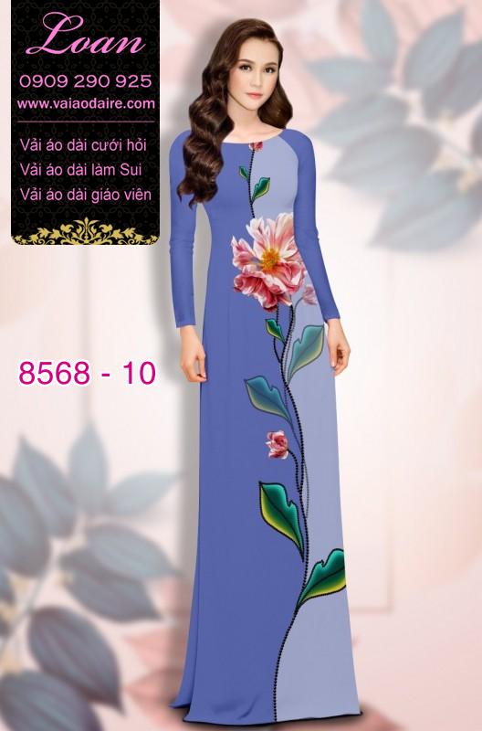 Vải áo dài hoa dây