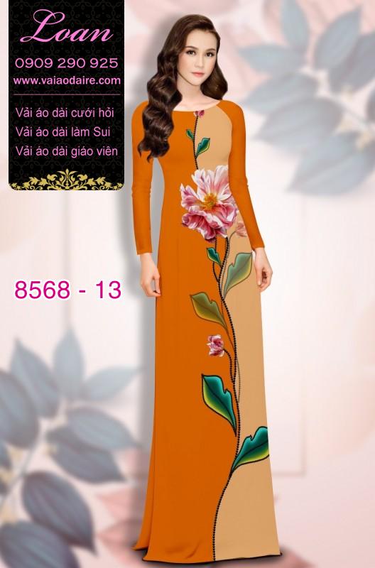 Vải áo dài hoa dây