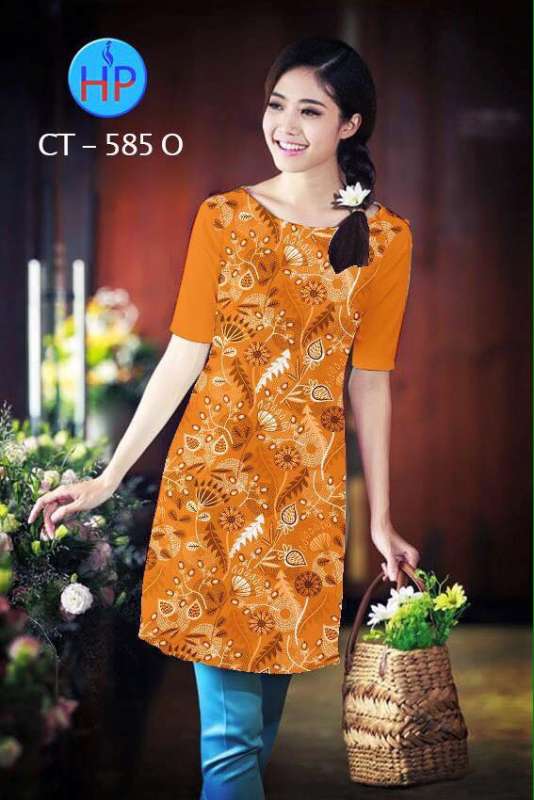 Vải áo dài Cách Tân hoa văn Vải áo dài Cách Tân hoa văn